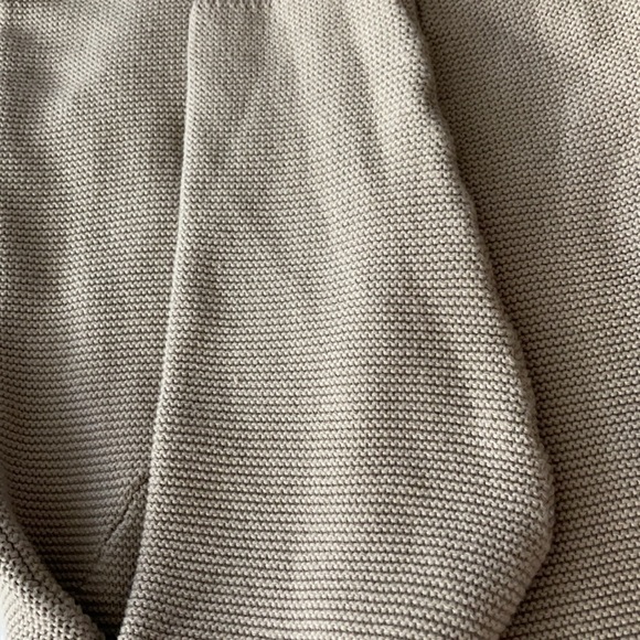 Oversized Asymmetrical Brown Sweater - Picture 11 of 12